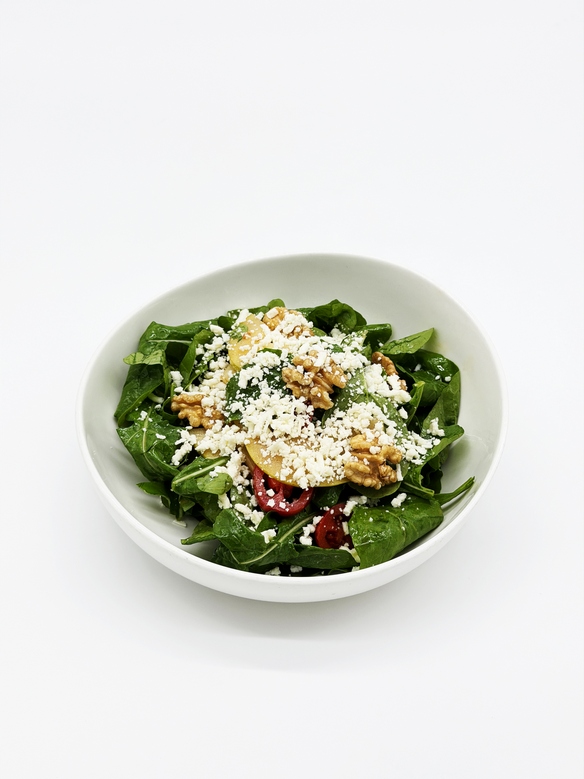 Karamelize Elmalı Roka Salatası